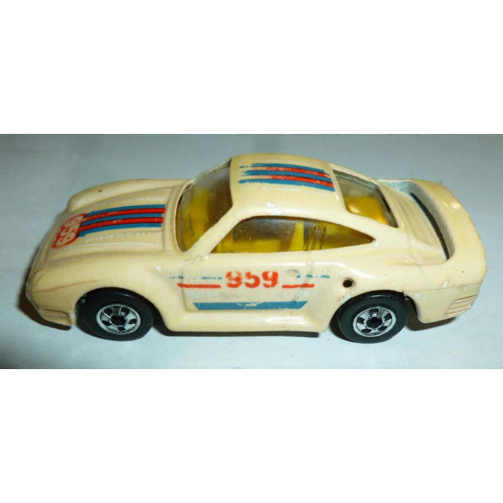 Vintage Hot Wheels Porsche 959 -โ 1987 Racer Car